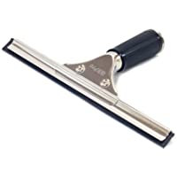 GBPro Escobilla de Acero Inoxidable para Ventanas (Limpiacristales) con Hoja de 25 cm